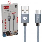 کابل تبدیل USB به USB-C پرووان مدل PCC185 طول 2 متر
